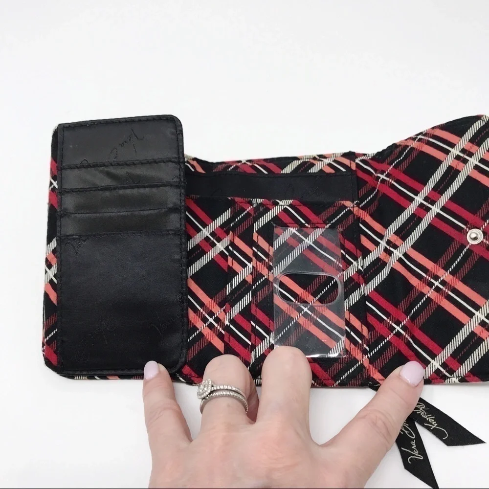 Vera Bradley Pirouette Print Trifold Wallet - Picture 4 of 8